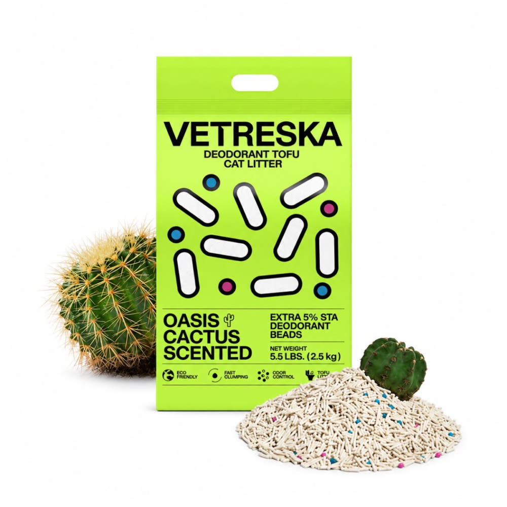 Katzenstreu Tofu, Oasis Cactus