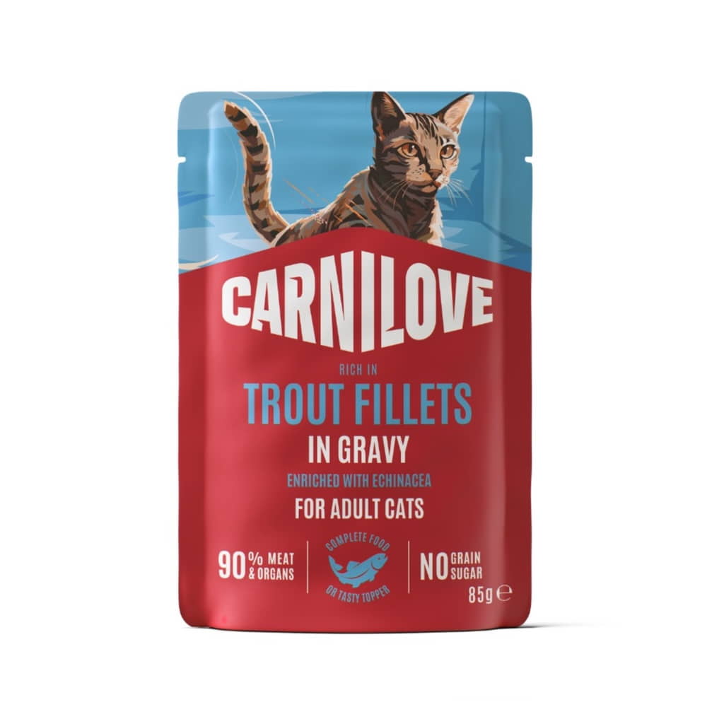 Adult Trout with Echinacea Gravy Pouch