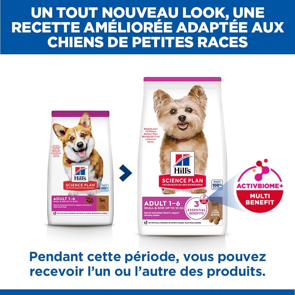 Canine Adult Small+Mini Breed Agneau &amp; Riz