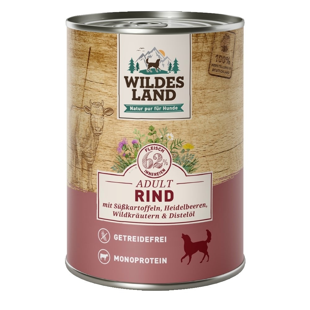 Canine Classic Adult boeuf avec patate douce - en boîte