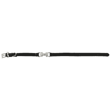 Deluxe Hundehalsband Bone, 10mm/15-20cm