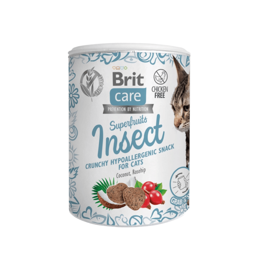 Care Cat Snack - Superfruits Insect