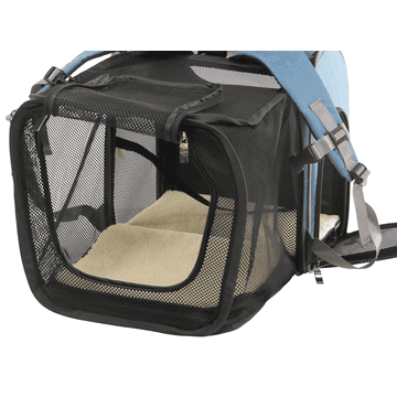 Backpacker transport backpack, blue