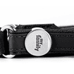 Bilbao Similpelle faux leather Dog leash in black