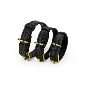 Signature Leather Collar schwarz
