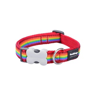 Collar design Rainbow Red