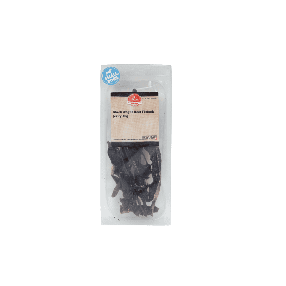 Black Angus Beef Fleisch Jerky for Small Dogs