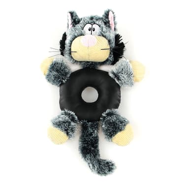 swisspet Chat en peluche, donut en cuir