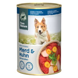 Dog Adult Pferd & Huhn mit Karotten