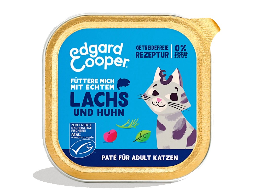 Adult Lachs & Huhn - Schale