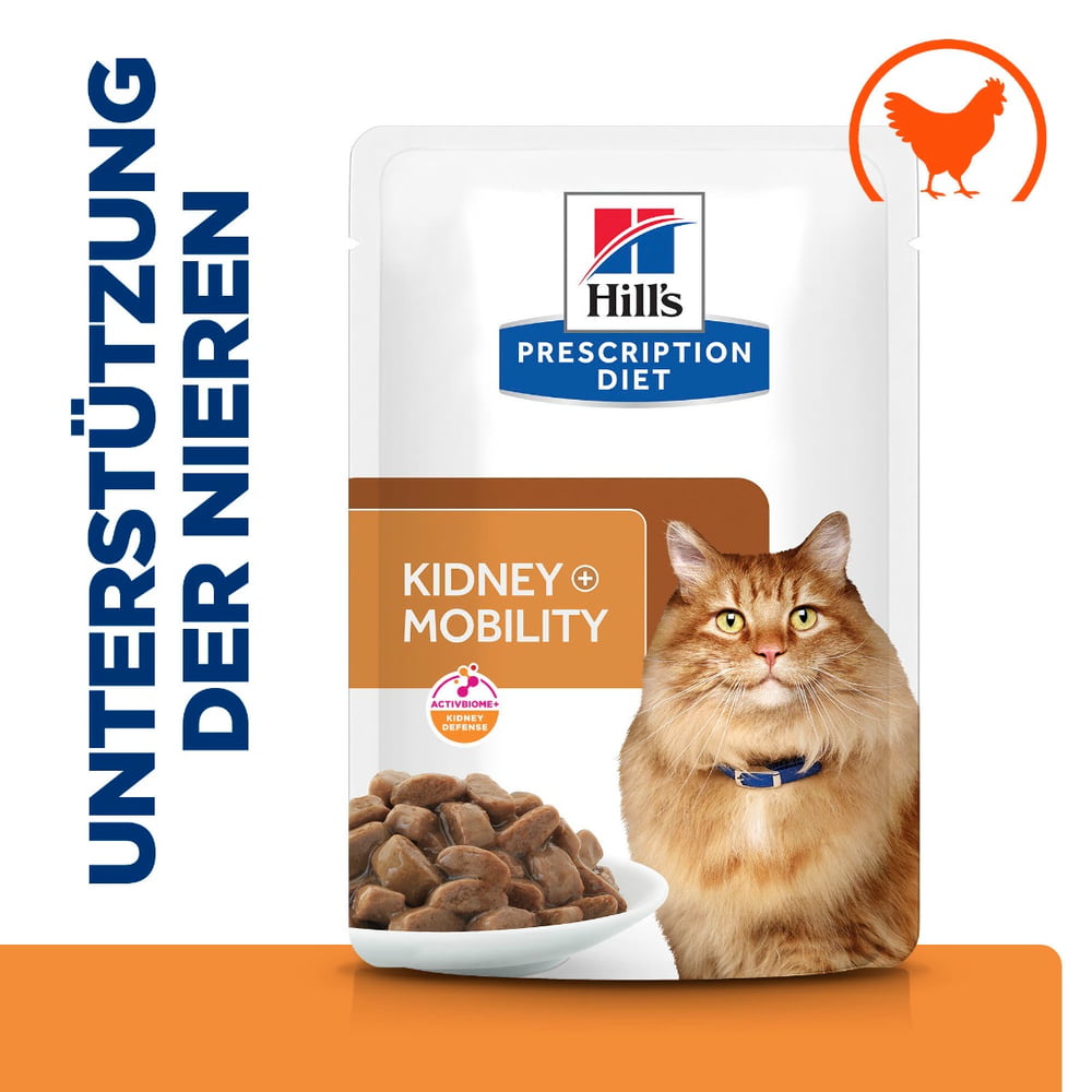 Feline k/d + j/d Kidney + Mobility - Fresh pouches