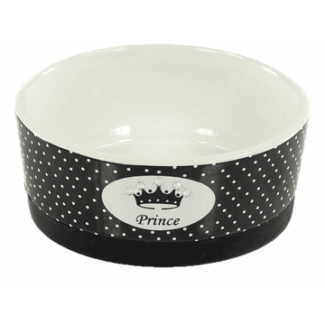TrendLine ceramic bowl Prince, 200ml, D = 13.5cm / H = 5.5cm, black