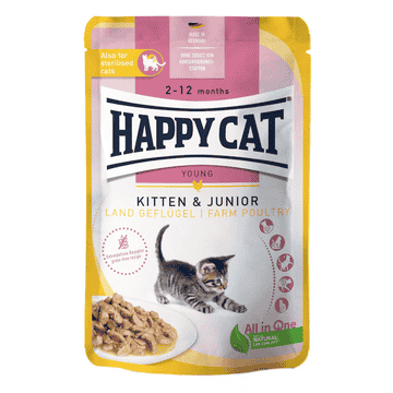 Young Meat in Sauce - Kitten & Junior Volaille de campagne