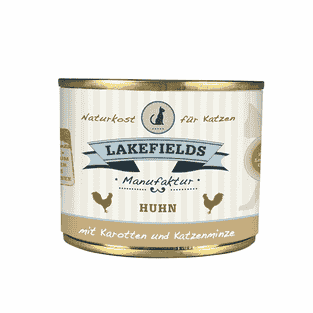 Cat Huhn mit Karotten & Katzenminze - Dose