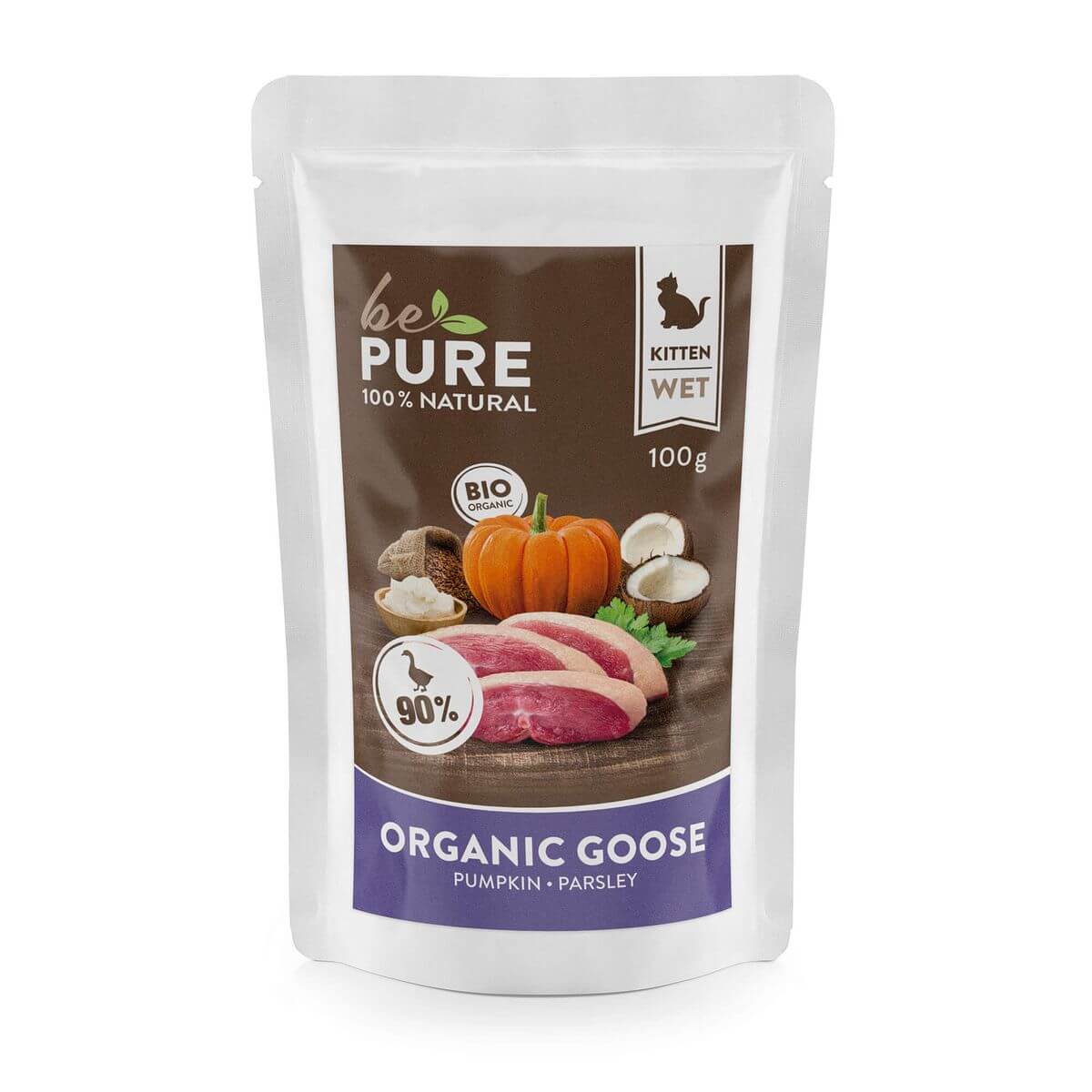 Cat Organic Goose Bio Kitten + potiron