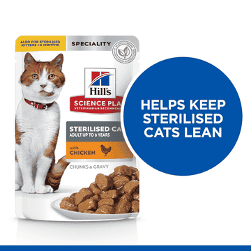 Feline Sterilized Cat Chicken - Fresh pouches