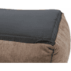 Vital bed Lennox angular, brown