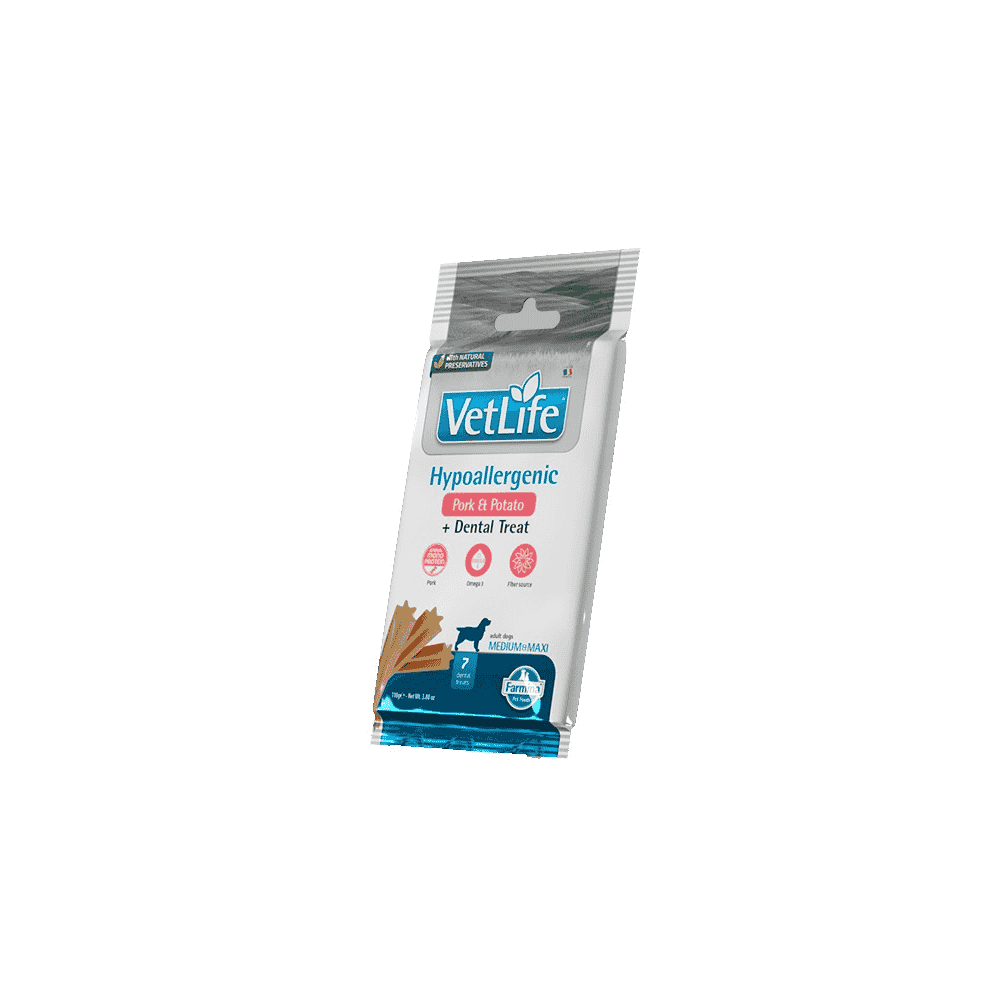 Canine Adult Medium/Maxi Hypoallergenic Schwein - Dental Treat