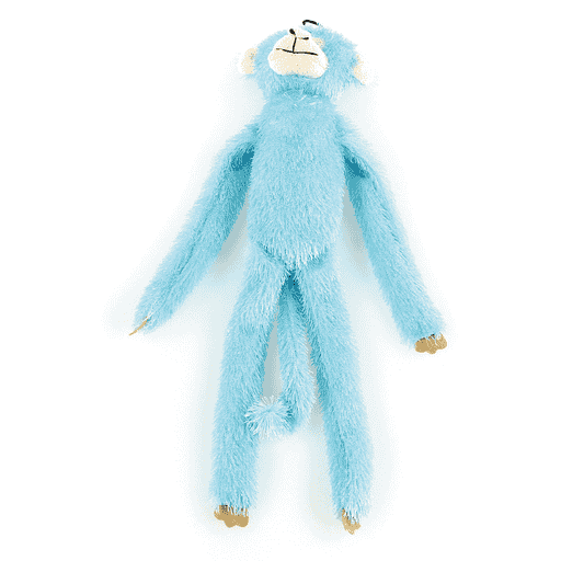 swisspet Color Monkey, hellblau, mit Quietscher