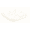 Housse pour Hamac 48 x 48 x 3 cm, blanc