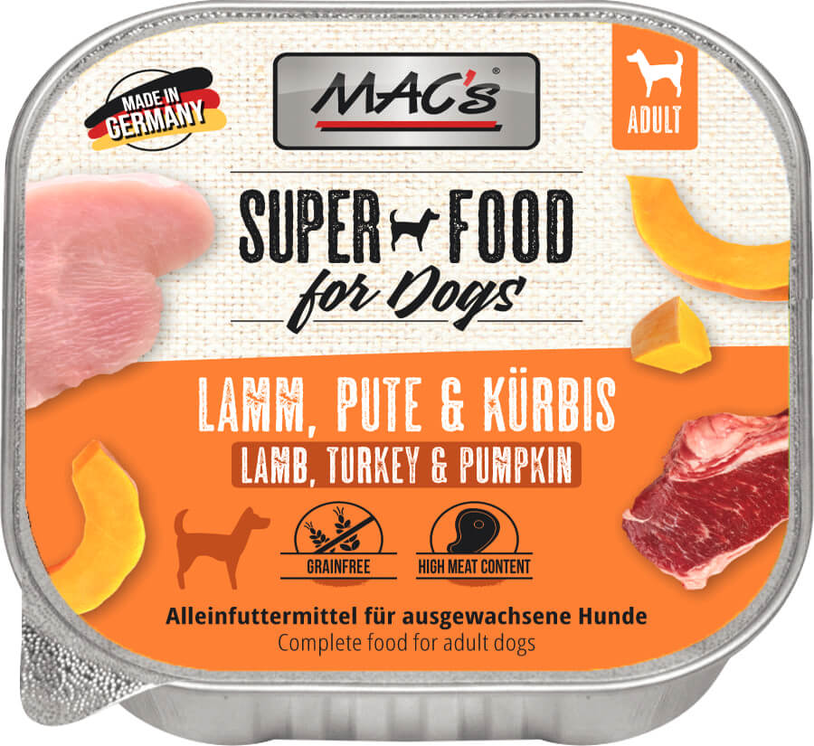 DOG Lamm, Pute & Kürbis