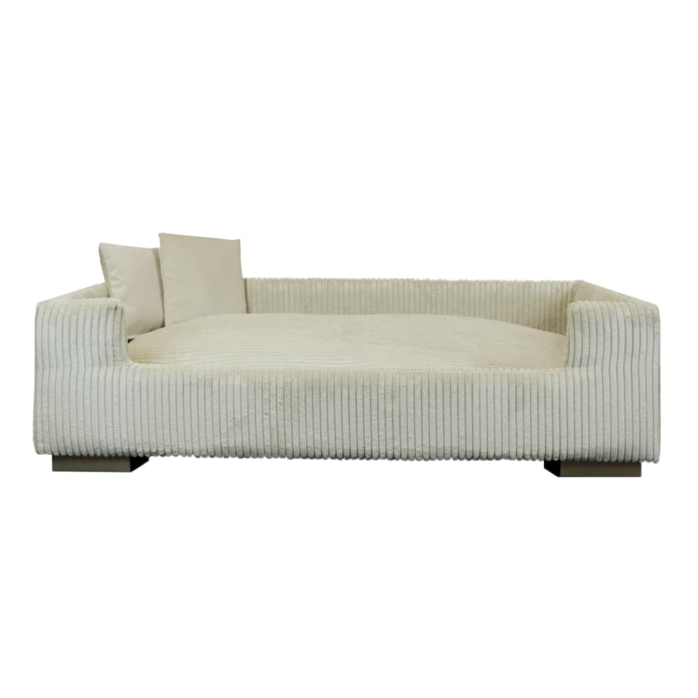 Hundesofa gepolstert Cord