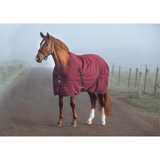 Couverture d'écurie Rambo Stable Rug 100g - bordeaux/bordeaux