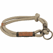 BE NORDIC Zug-Stopp-Halsband sand/ schwarz