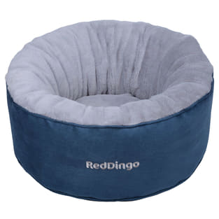 Hunde- & Katzenbett Donut blau