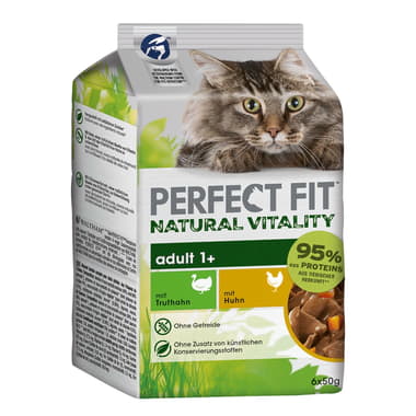Natural Vitality Adult 1+ Huhn & Truthahn