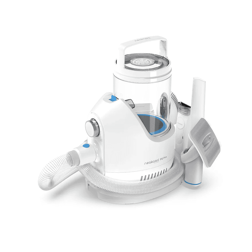 P2 Pro 5-in-1 Kit de toilettage avec aspirateur