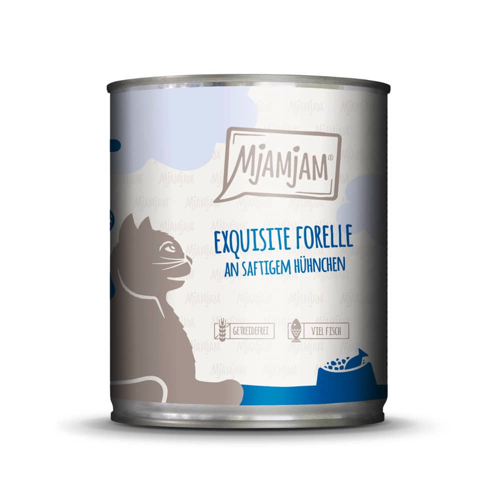 Exquisite Forelle an saftigem Hühnchen