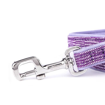 Saint Tropez Similpelle laisse de chien en cuir synthétique violet