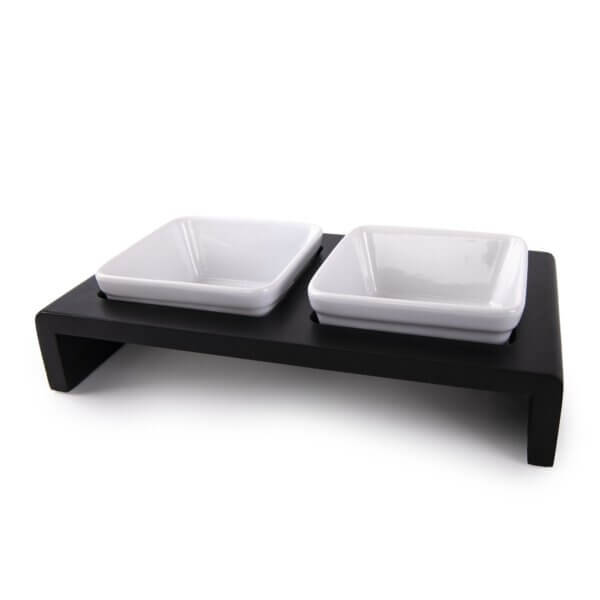 Meshidai Double Feeder Napf schwarz