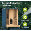 Birdfy Feeder Bamboo - Vogelhaus mit Kamera