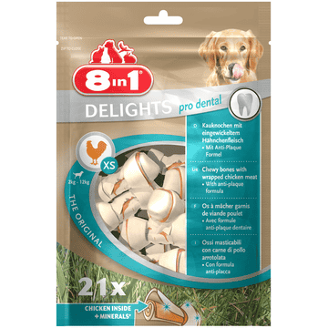 8in1 Dental Delights Kauknochen