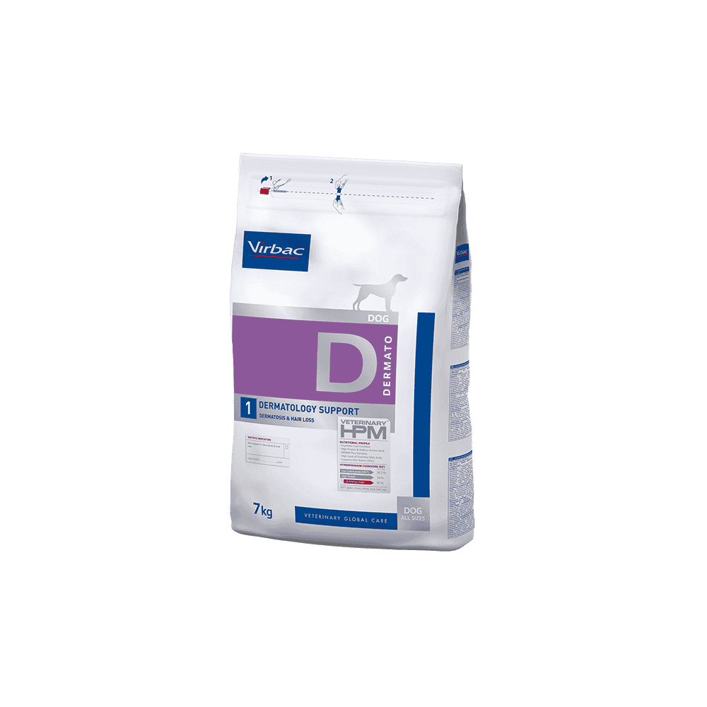 HPM Dog Dermato D1 Dermatoloy Support