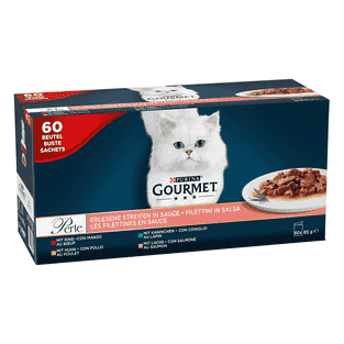 Perle Erlesene Streifen in Sauce Mega-Pack 60x85g