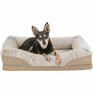 Vital Bett Lino eckig, beige