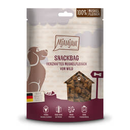 Dog Snackbag - herzhaftes Muskelfleisch vom Wild