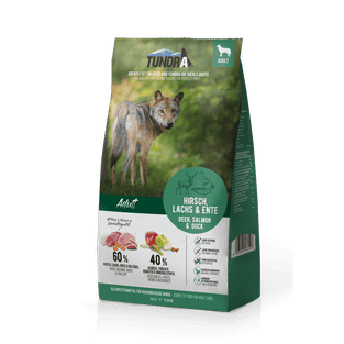 Dog Hirsch, Lachs & Ente