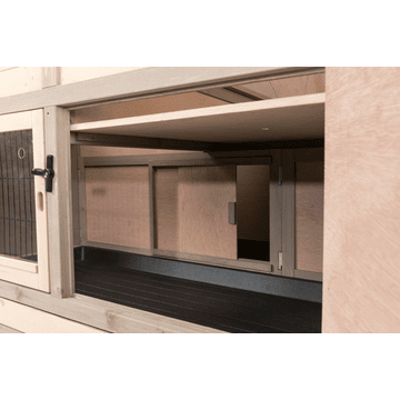 Natura small animal hutch XL with thermal insulation