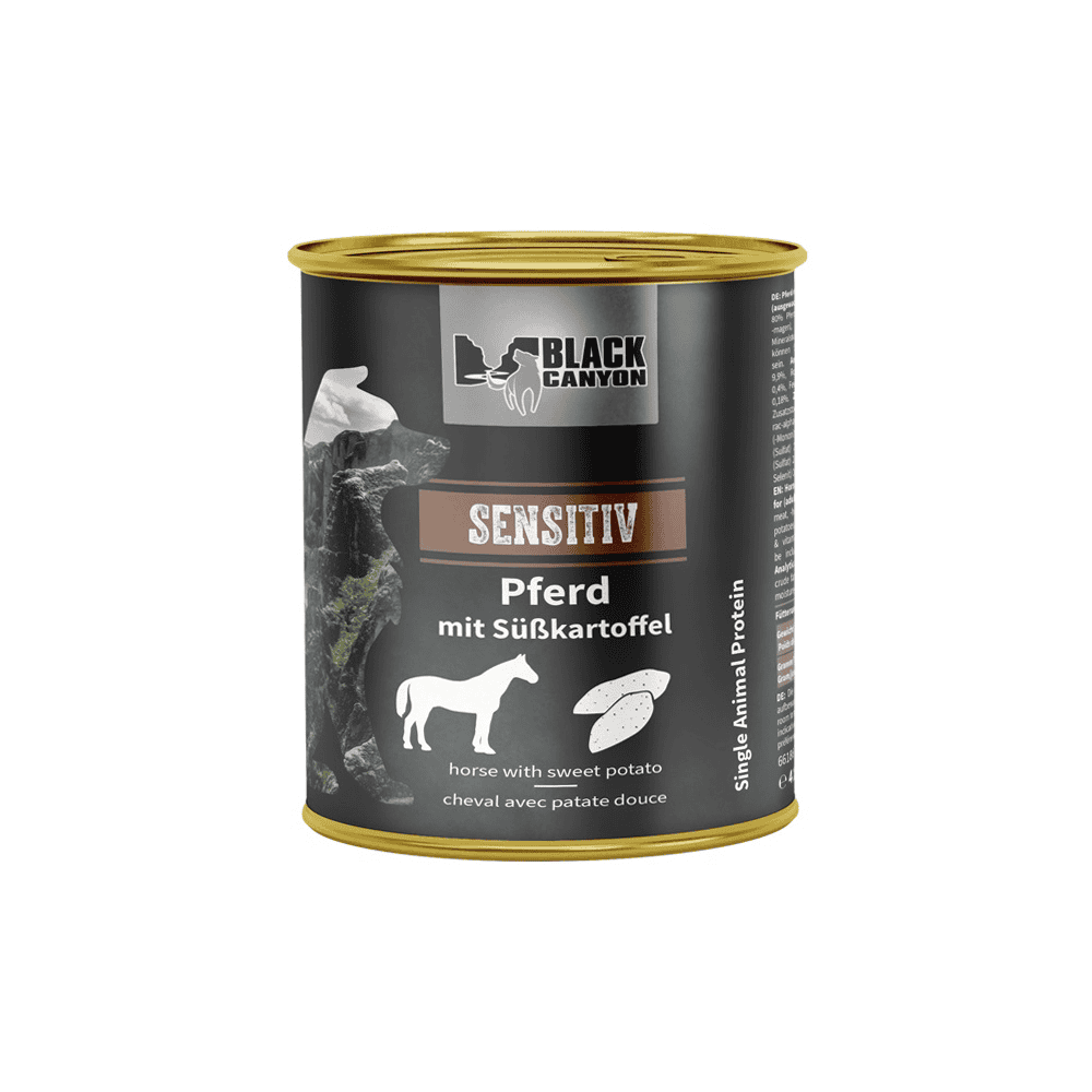 Sensitiv Adult Horse with sweet potato