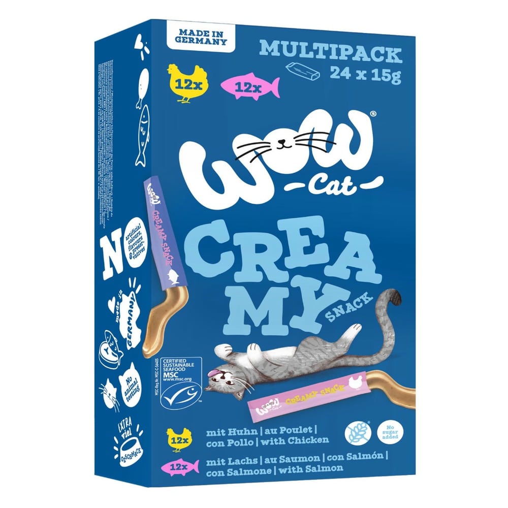 Creamy Snack Multipack mit Huhn & Lachs
