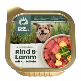 Dog Adult Bœuf & Agneau avec pommes de terre 150 g
