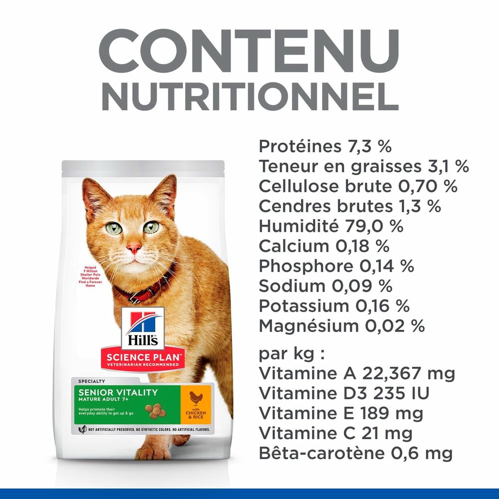 Feline Senior Vitality Mature Adult 7+