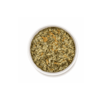 Light &amp; vegan organic veggie with white sweet lupin, spelt and vegetables