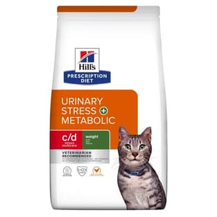 Feline c/d Stress Multicare Weight Urinary + Metabolic