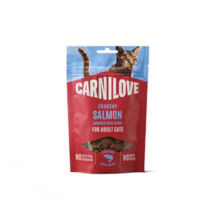 Crunchy Snack Salmon with Catnip