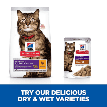 Feline Sensitive Stomach & Skin Adult - Fresh pouches